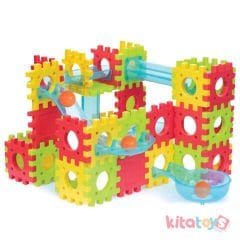 Toplu Yapı Blokları 138 Parça Eğitici Oyuncak Lego Top Yuvarlamalı (04046 Dede Fentoys)