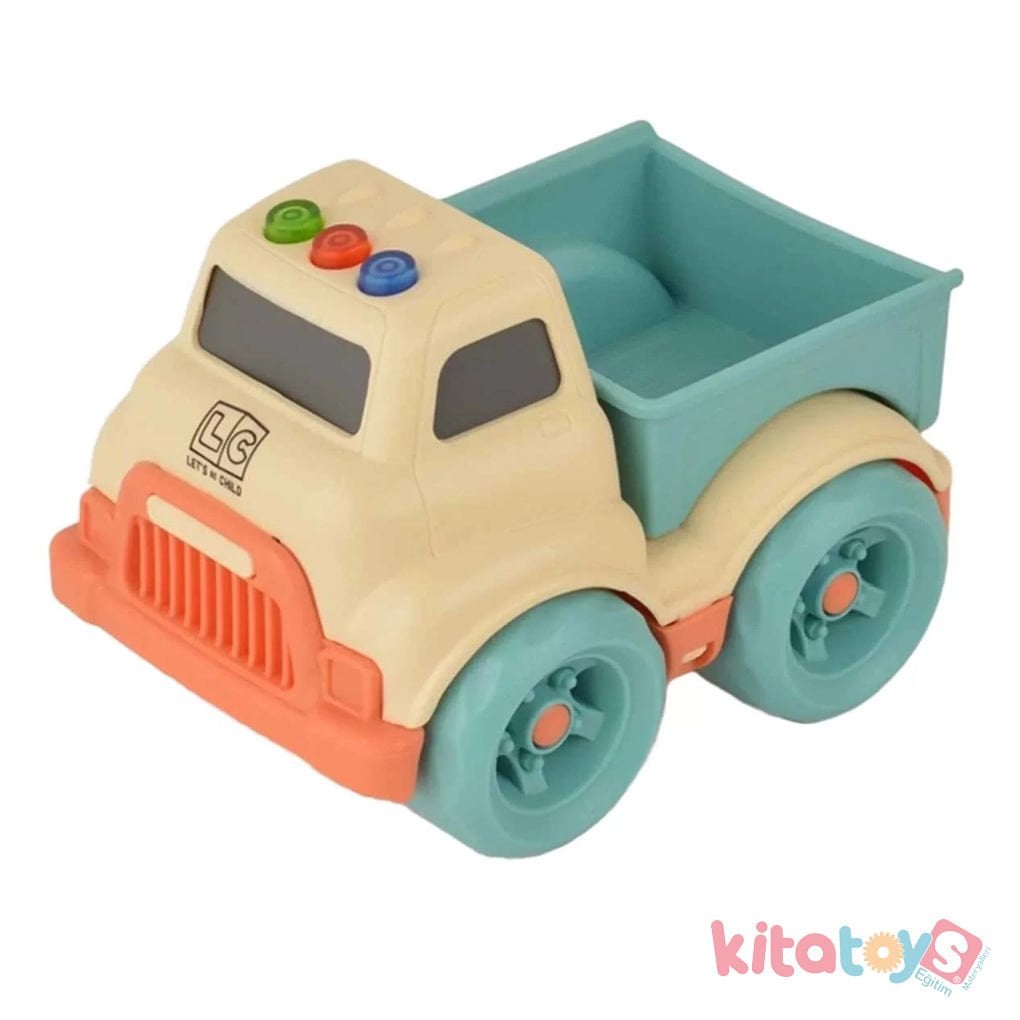 Sesli ve Işıklı Pikap 31020 (Kara Taşıtı Oyuncak Araba Kamyon)