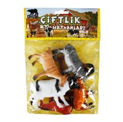 Çiftlik Hayvanları Seti  (Evcil) Orta Boy