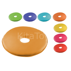 Delikli Yuvarlak Minder Turuncu