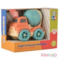 Sesli ve ışıklı Mikser LC (İş Aracı Oyuncak Araba) Çimento 31018