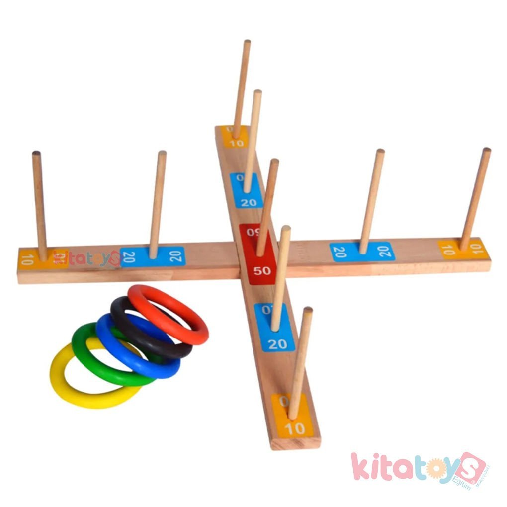 Halka Atma Oyunu (Ahşap Mesafe Tahmini) Redka 5259