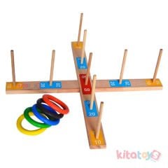 Halka Atma Oyunu (Ahşap Mesafe Tahmini) Redka 5259