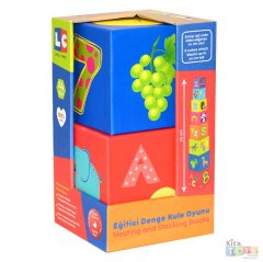 Eğitici Denge Kule Oyunu (Kreş Oyuncakları) 30628
