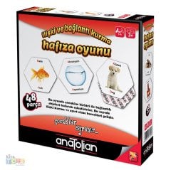 Bağlantı Kurma Hafıza Oyunu (İlişki 7403) Zeka Kartları