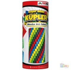 Ahşap Birim Küpleri 100 Parça (Bloklar)5459