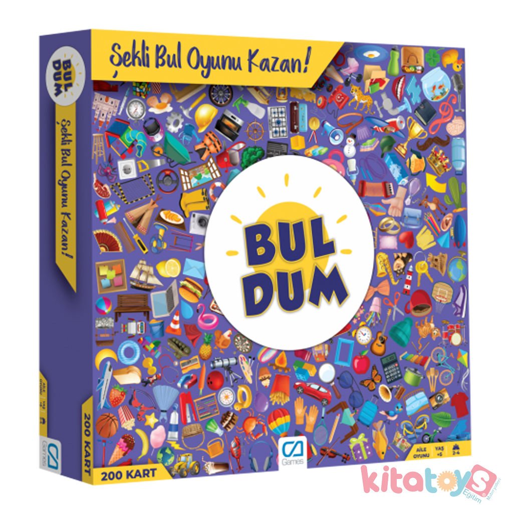 Buldum (Eğitici Oyun Kartları) 5111 Kart Oyunu