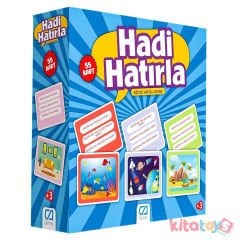 Hadi Hatırla Eğitici Hafıza Oyunu 5108 (Eğitici Oyun Kartları)