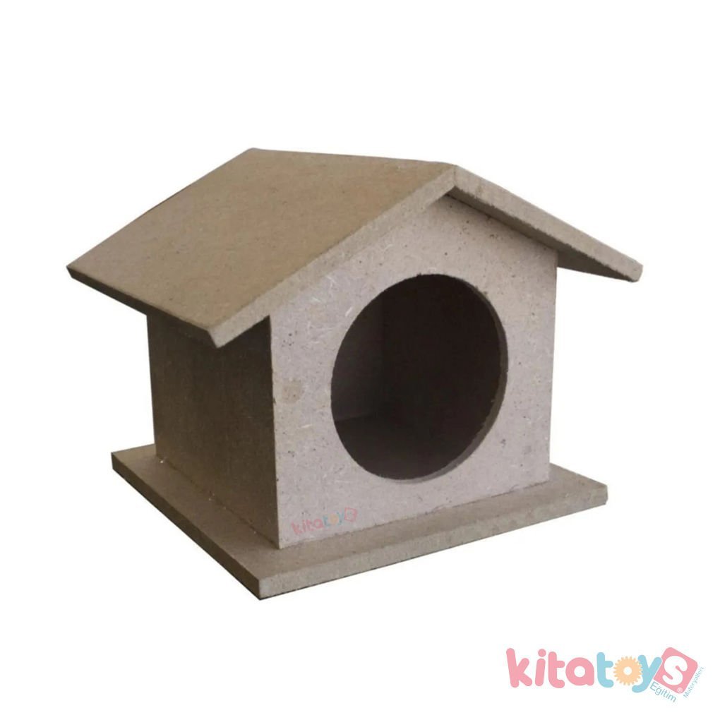 KUŞ Evi Ahşap (Boyama Objeleri)