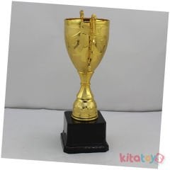 Ödül Kupası (Plastik Altın Renkli Kupa Tören Malzemeleri Spor Etkinlikleri)
