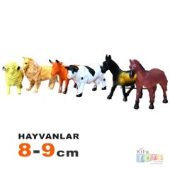 Çiftlik Hayvanları Seti  (Evcil Oyuncaklar)