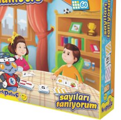 Sayıları Tanıyorum (Anaokulu Kart Oyunu) 7315