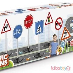 Trafik İşaretleri Seti (6 Parça Dev Boyut) 8080