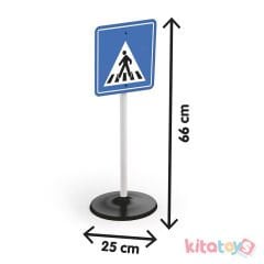 Trafik İşaretleri Seti (6 Parça Dev Boyut) 8080