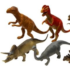 Dinozor Hayvanları 6'Lı Set (Anaokulu Dinazor)