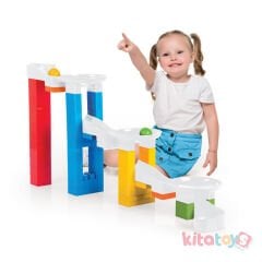 Top Yuvarlama Blokları XL 79 Parça (Eğitici Toplu Yapı Blokları Lego) Dolu