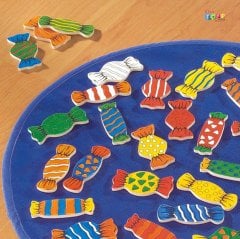 Candy (Şeker) Oyunu (Zeka Geliştirici Eğlenceli Oyuncak)