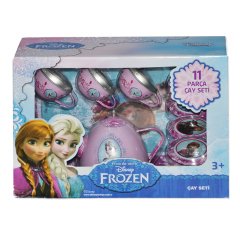 Metal Çay Seti 11 Parça Oyuncak Çelik Frozen
