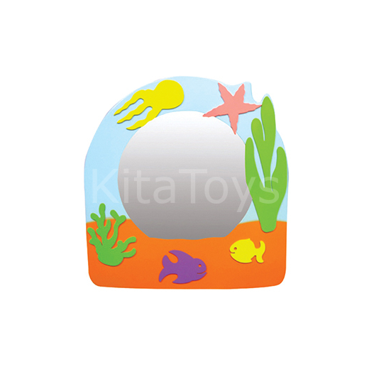 Figürlü Lavabo Aynası (Balık) 55x45 cm