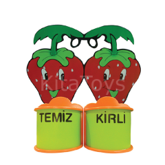 Çilek Figürlü Galoşluk (Anaokulu, Kreş)