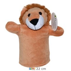 Aslan Peluş El Kuklası (Hayvanlar Kukla İlgi Merkezi)