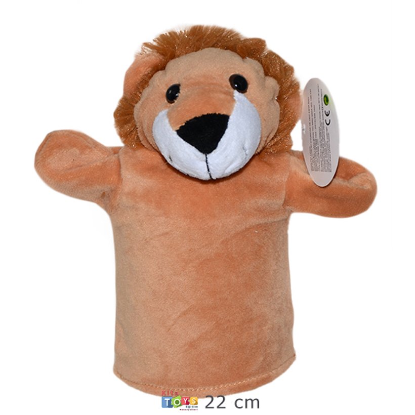 Aslan Peluş El Kuklası (Hayvanlar Kukla İlgi Merkezi)