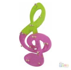 Sol Anahtarı Müzik Köşesi (Aletsiz) Ahşap Modeli