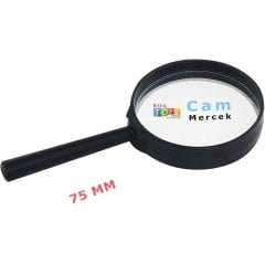 Büyüteç 75 mm (Cam Mercekli Eğitim Materyali)