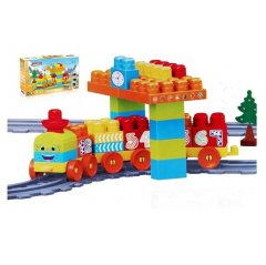 Tren Yol Seti 58 Parça (Anaokulu Dolu Oyuncak)