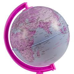 Dünya Pembe Küre 20 cm (43202 Gürbüz Dünya Maketi)