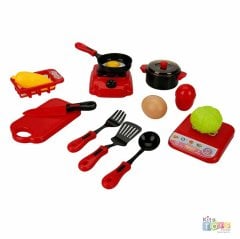 Ocaklı Mutfak Yemek Oyun Seti Little Chef 2739