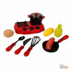 Ocaklı Mutfak Yemek Oyun Seti Little Chef 2739