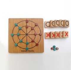 Tic Tac Toe / Dümen Oyunu (2 Oyun Birden) Redka 5260