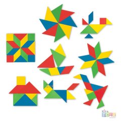 Tangram 28 Parça (Zeka Oyuncakları) 03698