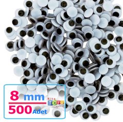 8 mm Oynar Göz 500'Lü (Kırtasiye Malzemeleri)