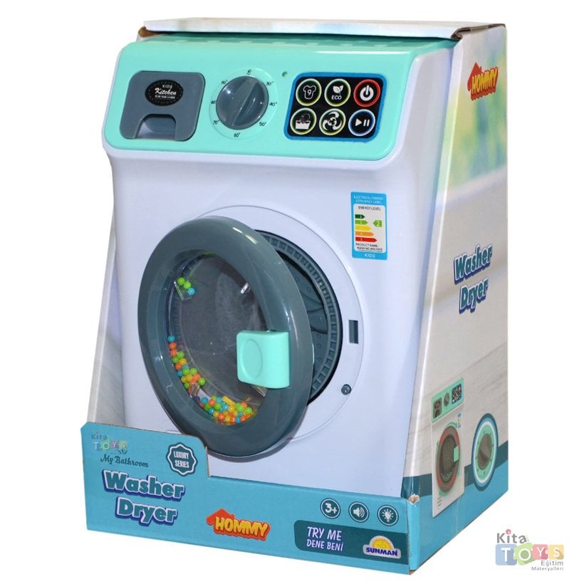 Çamaşır Makinesi Sesli Ve Işıklı 03009 Hommy Oyuncak