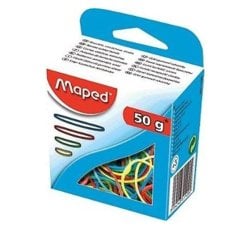 Renkli Lastik 50 g Güçlü ve Sağlam (Eğitim Paket Lastiği)