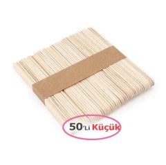 Dondurma Çubuk İnce 50'Lİ Küçük Dil Çubuğu (Abeslang)