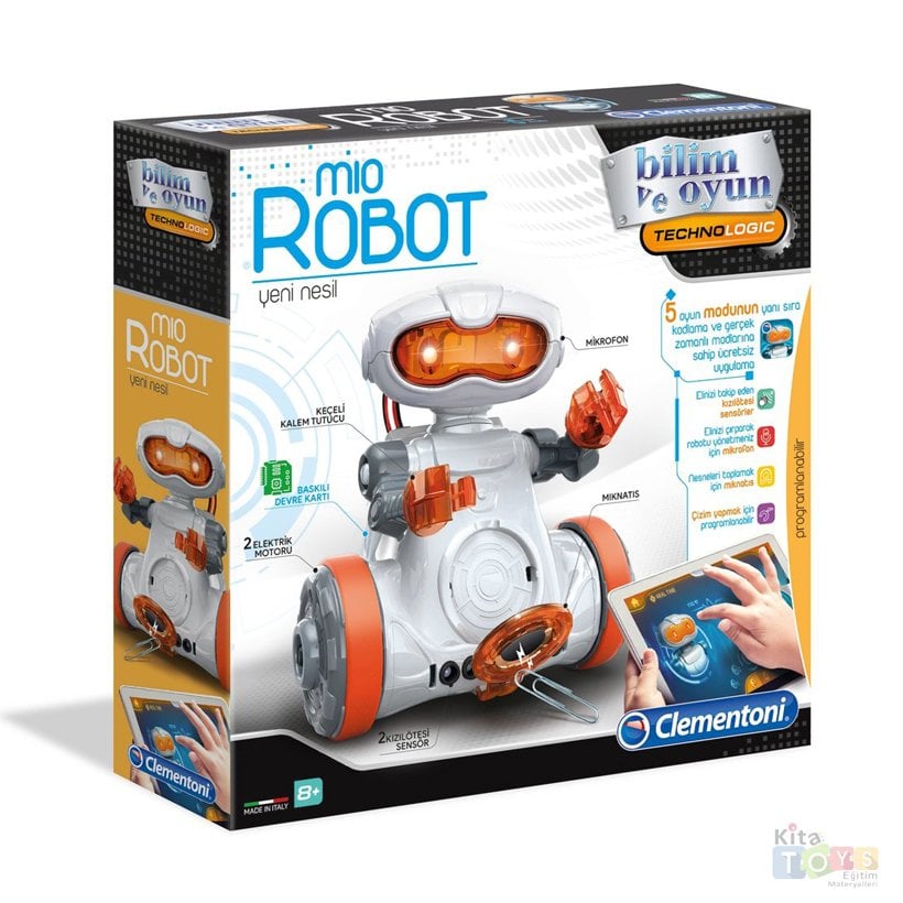 Mio Robot (STEM /Robotik Laborutavarı) Clementoni 64957
