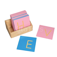 Kabartma Büyük Harfler (Montessori Materyalleri)