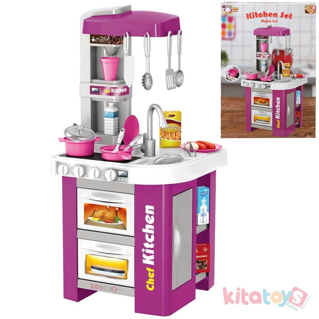 Little Chef Mutfak Seti Büyük (Yemek Oyuncakları Merkezi) 922-49