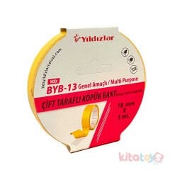 Çift Taraflı Köpük Bant 18 mm X 5 Metre