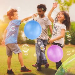 Punç Balon 25 Adet Lastikli Zıpzıp Atom Balon