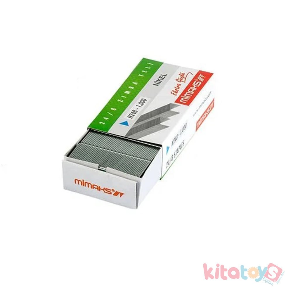 Mimaks Zımba Teli 24/8 Nikel (Kırtasiye Malzemesi) | KitaToys.com'da. Mimaks Zımba Teli 24/8 Nikel (Kırtasiye Malzemesi) | KitaToys.com'da.