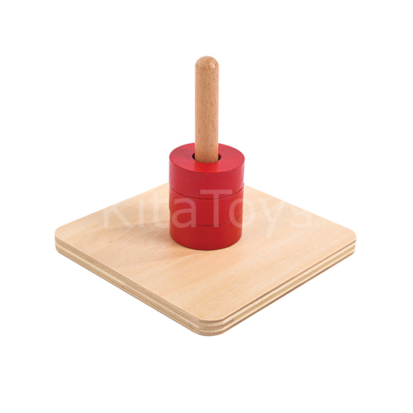 Dikey Kavela Diskleri (Montessori Oyuncakları)