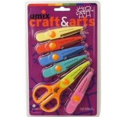 Umix Şekilgeç Makası 5 Yedek Şekilli Makas U1038DTB