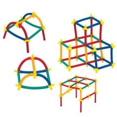 Lüx Süper Bambu Çubuklar 300 Parça (4D Dıy Block Borular)