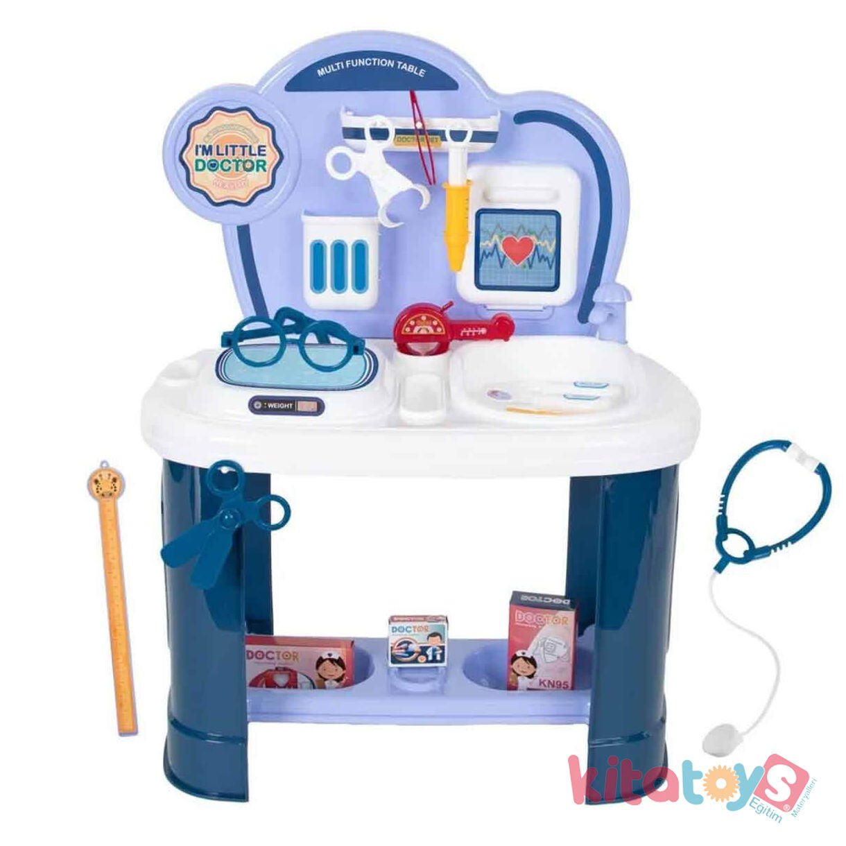 Büyük Doktor Oyun Seti Junior Doc. 4361 Mavi