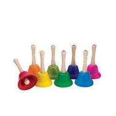 Gökkuşağı Müzik Zilleri 8 Notalı Çanlar (Set)