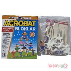 Acrobat Denge Oyunu 15 Adet Adam (Plastik İnsan Bloklar) 3035